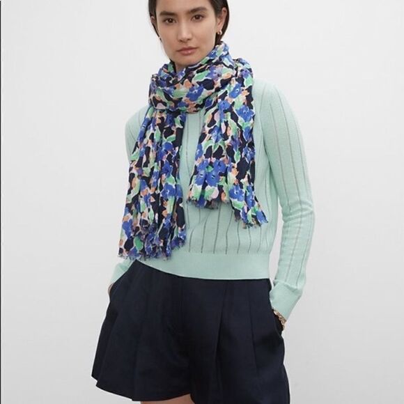 Club Monaco Oversize Wrap Scarf - Picture 1 of 12